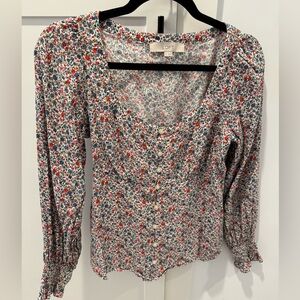 Loft Floral Top